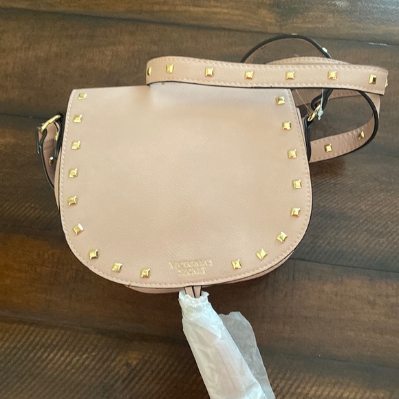 Victoria's Secret Handbags - VICTORIA SECRET Pink Tasseled Crossbody NWT